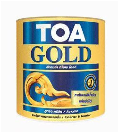 สีทองคำ ทีโอเอ โกลด์ น้ำมันอะคริลิค