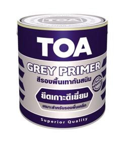 สีรองพื้นเทากันสนิม TOA Gray Primer