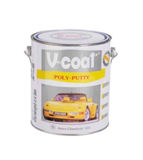 สีโป๊วเหลือง V-COAT