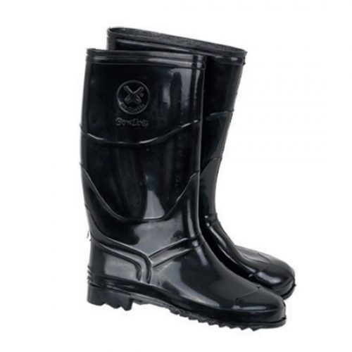 รองเท้าบู๊ตยางสีดำสูง 14 นิ้ว B2700 ตราโบว์ลิ้ง ขนาด 9.5 – 12