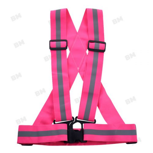 สายจราจรไขว้หลังสะท้อนแสง 5257 ชมพู COSTA